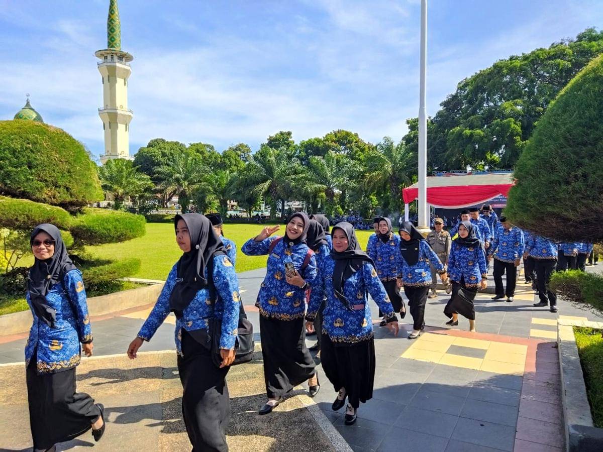 Ilustrasi para ASN Kabupaten Magetan. IDN Times/Riyanto.