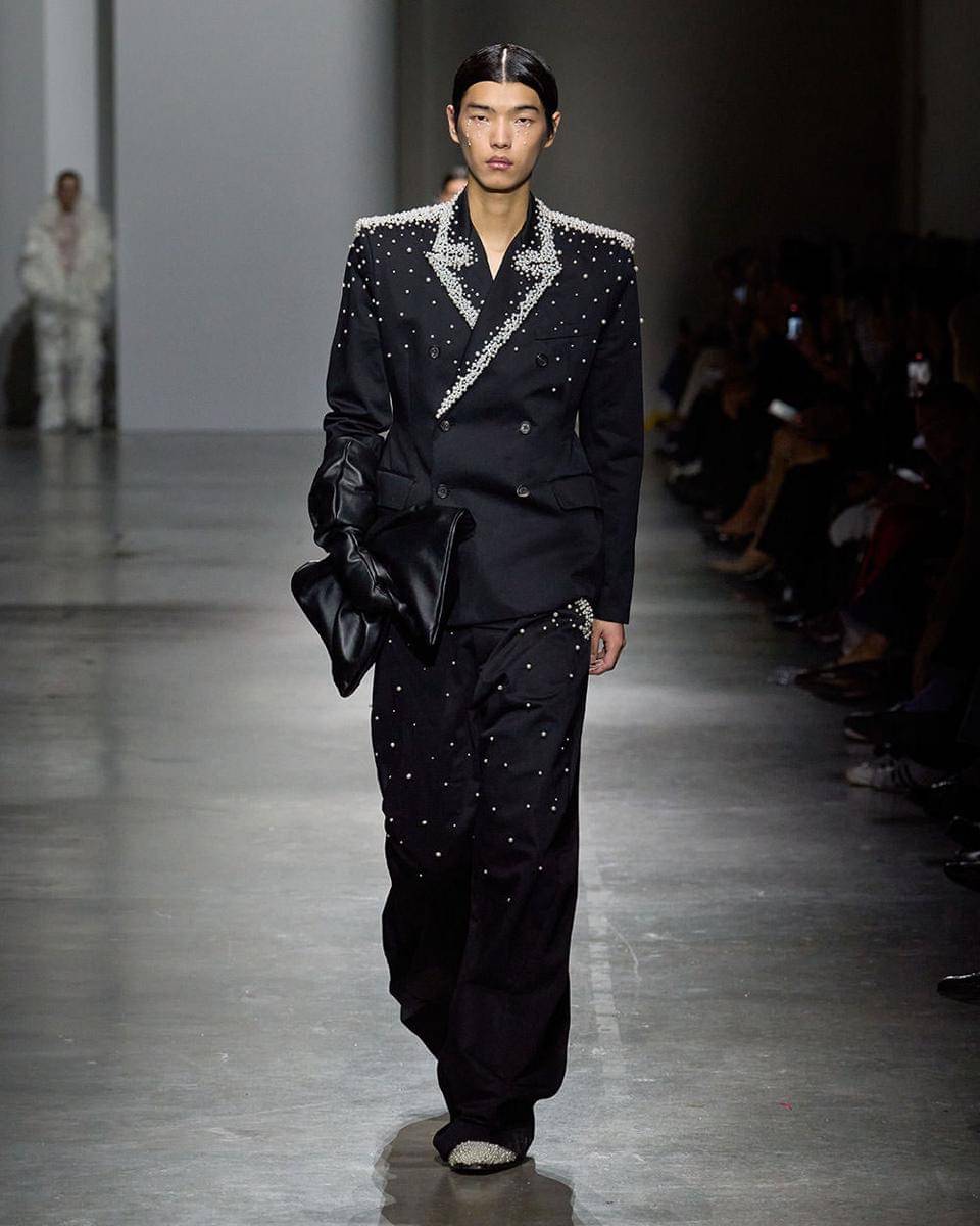 Koleksi Giuseppe Di Morabito S/S '26 di Milan Fashion Wee