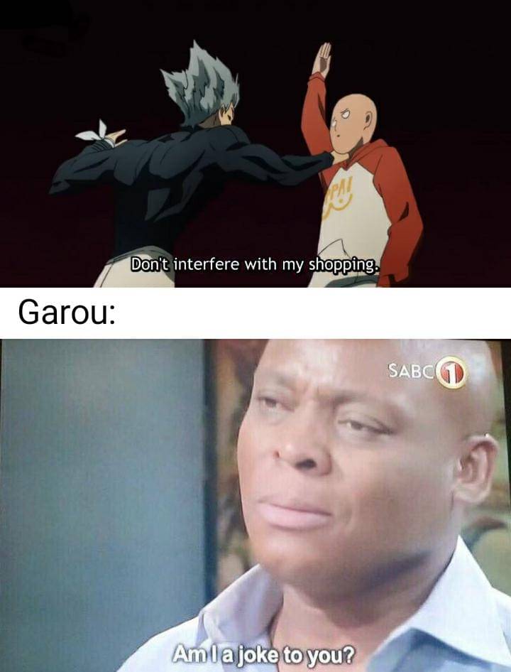 meme Garou One-Punch Man