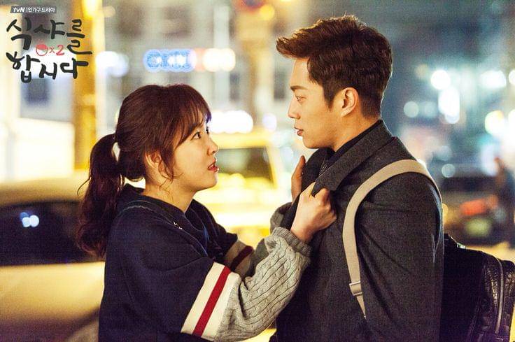 Seo Hyun Jin dan Yoon Doo Joon dalam drama Let's Eat 2