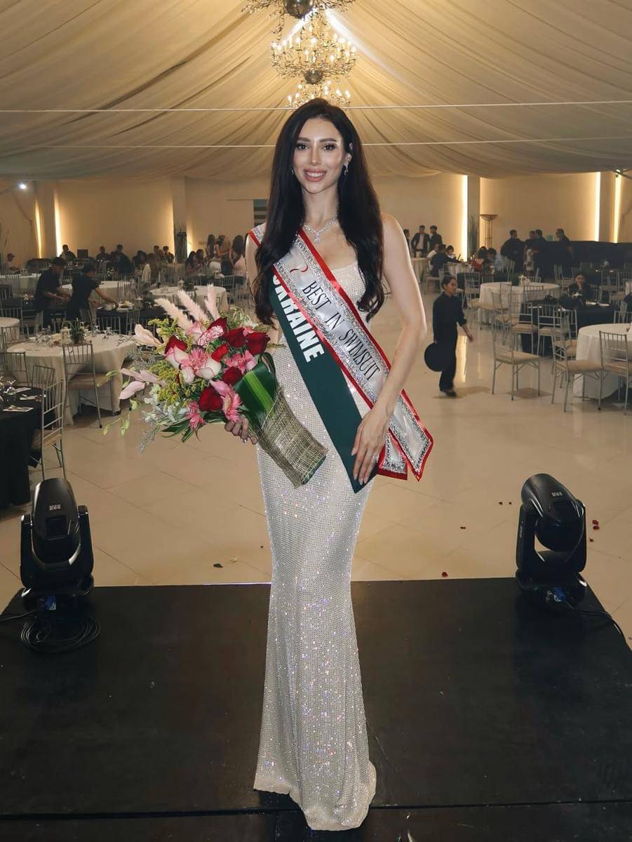 potret Maria Zheliaskova, Miss Earth Ukraina 2025