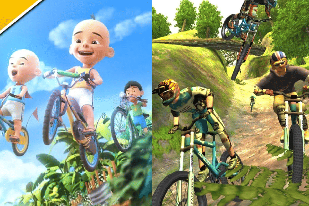 Upin & Ipin dan Downhill Domination
