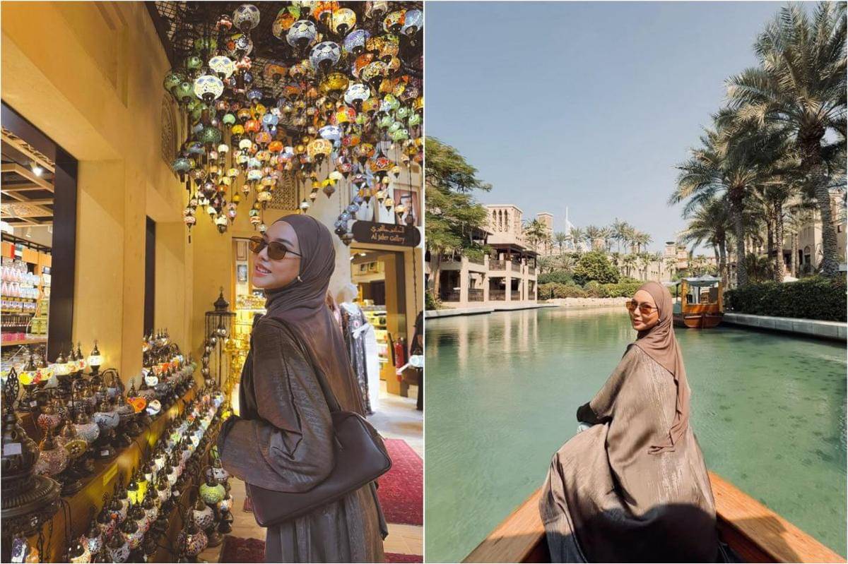 Dara Arafah berkeliling Souk Madinat Jumeirah Dubai