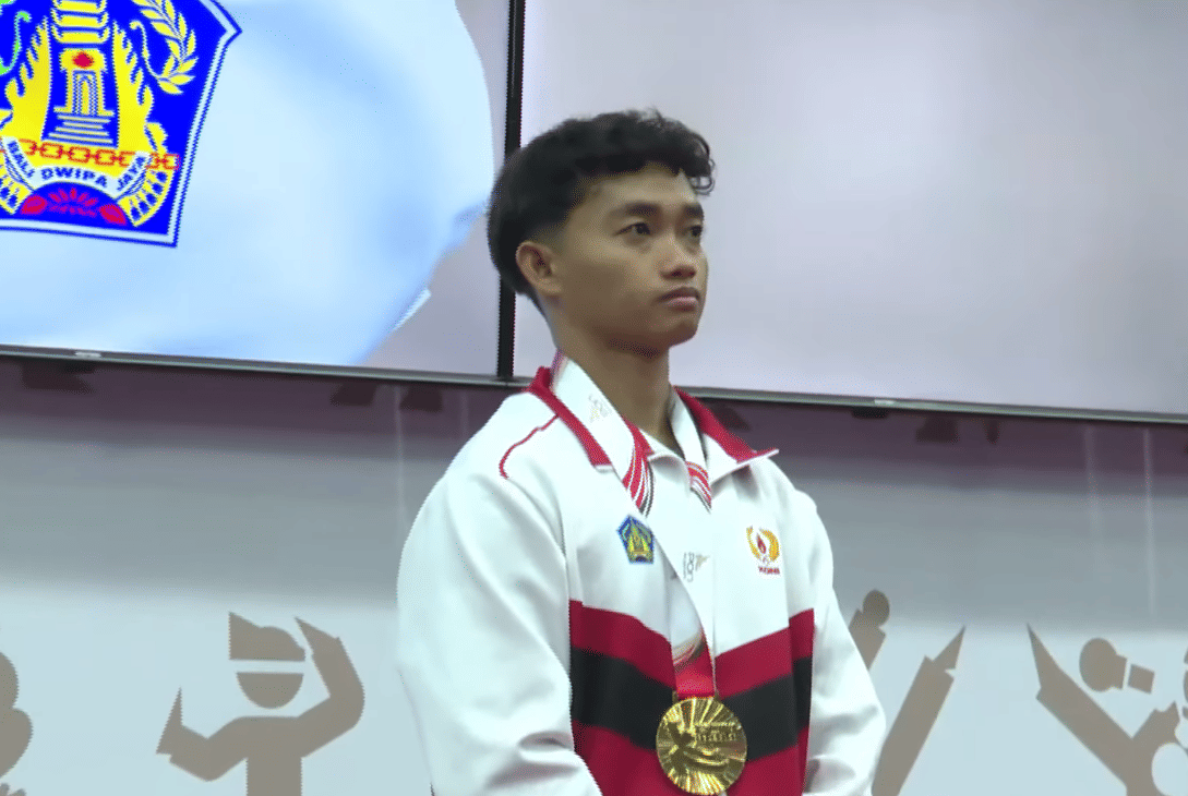 I Putu Arta Wiguna sabet dua medali emas.