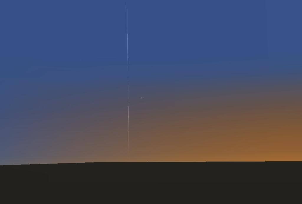 Langit Senja Saturnus