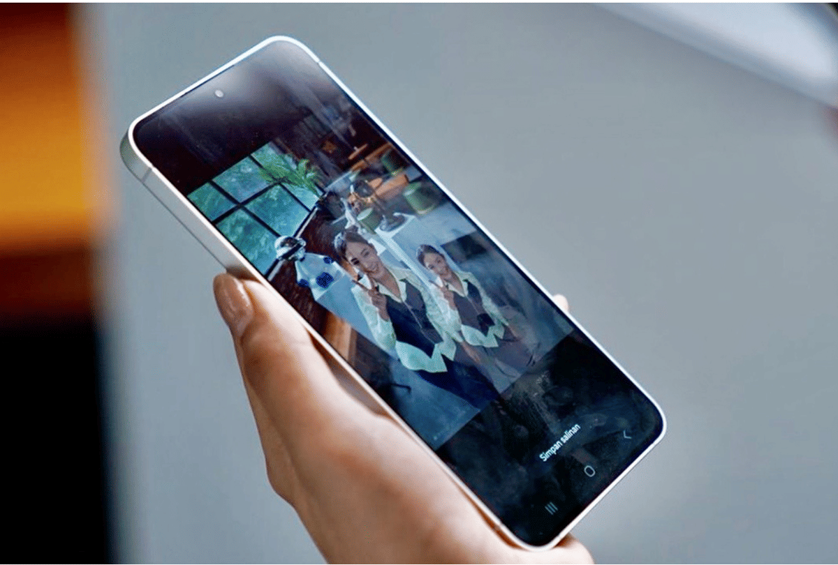 kloning gambar pada Galaxy S25 FE