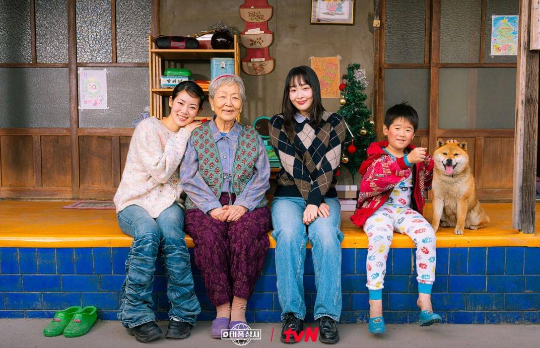 potret pemain drama Korea Typhoon Family