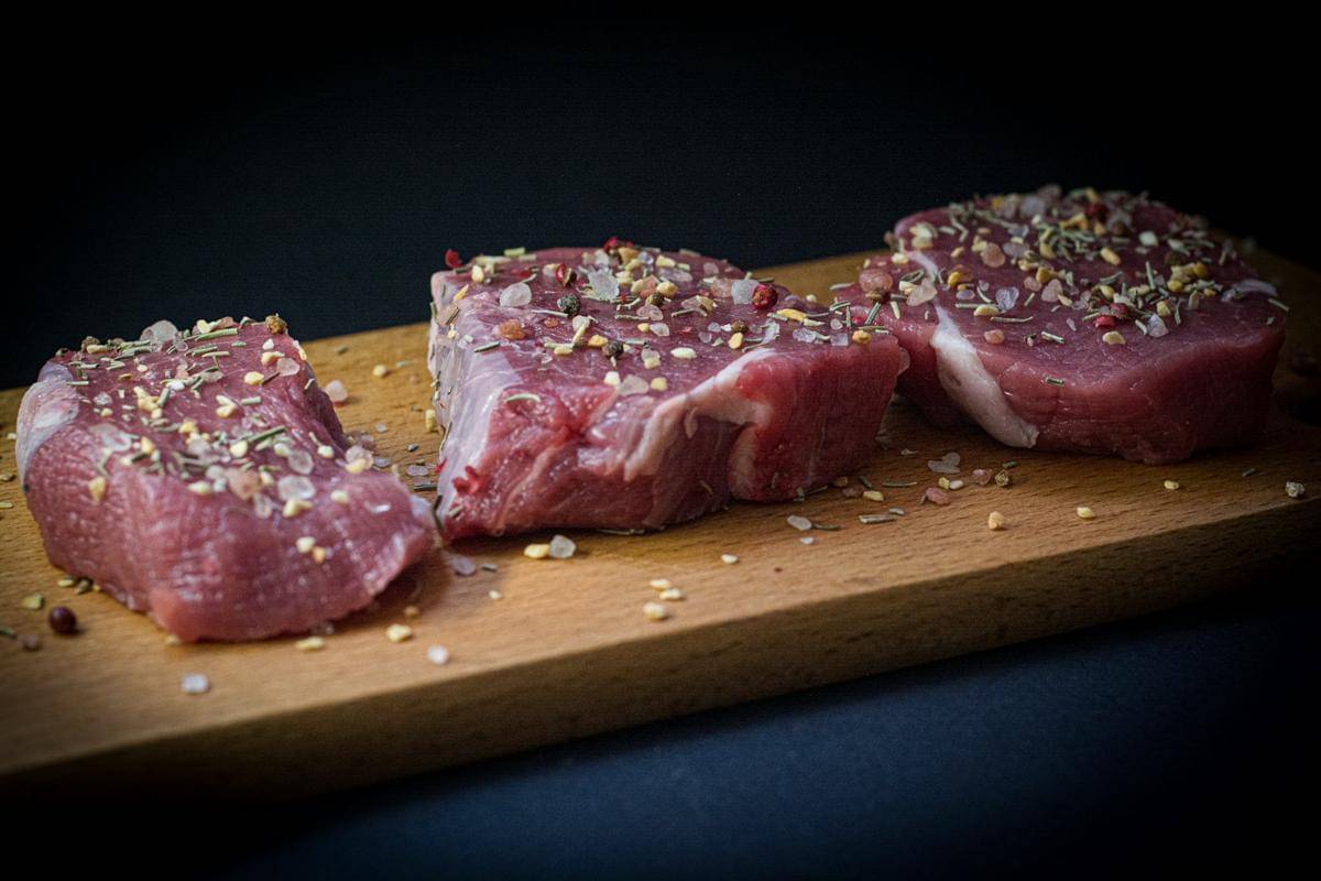 ilustrasi daging ayam fillet