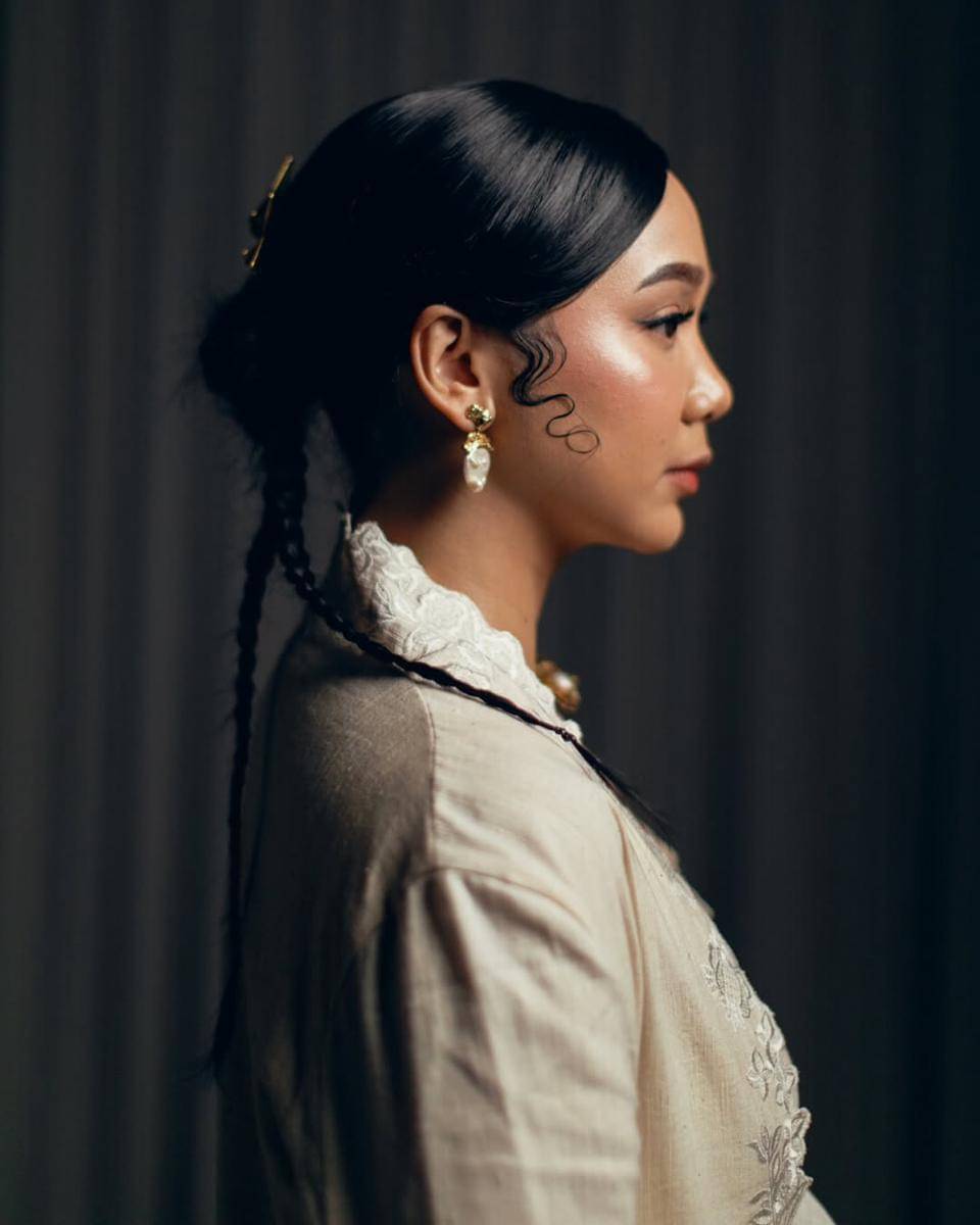 Ide hairdo ala Eka Sari Wahyuni