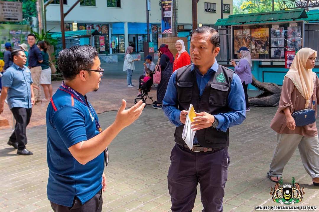 suasana di Zoo Taiping