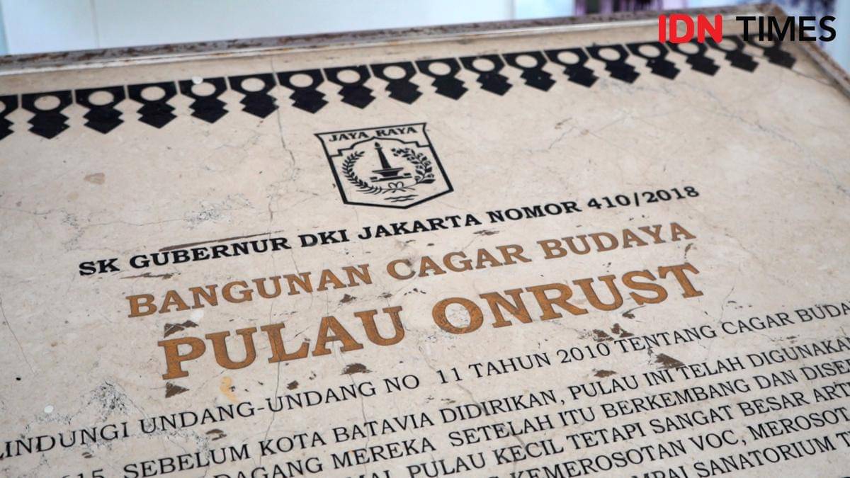 Suasana Pulau Onrust, Kepulauan Seribu