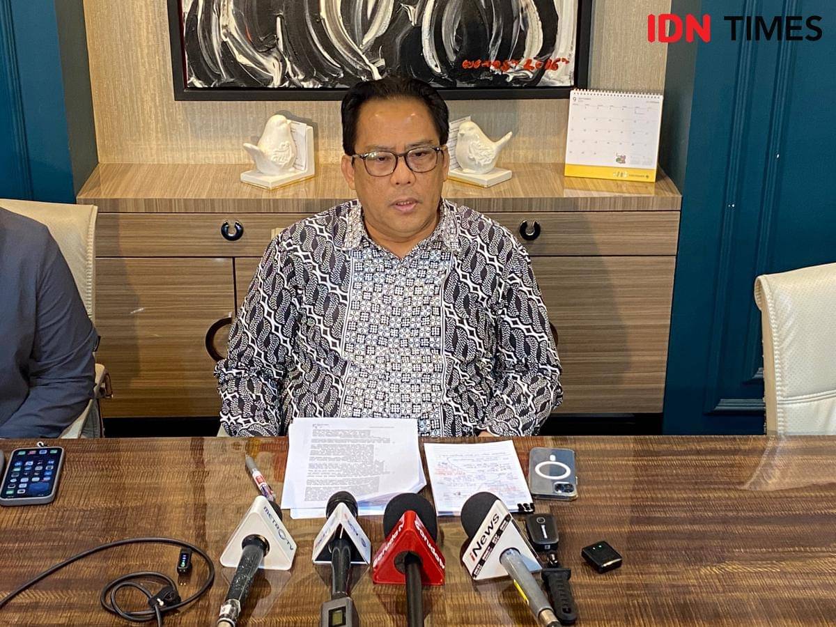 Pengacara Menteri Pendidikan dan Kebudayaan (Mendikbud) Nadiem Makarim, Tabrani Abby (IDN Times/Irfan Fathurohman)