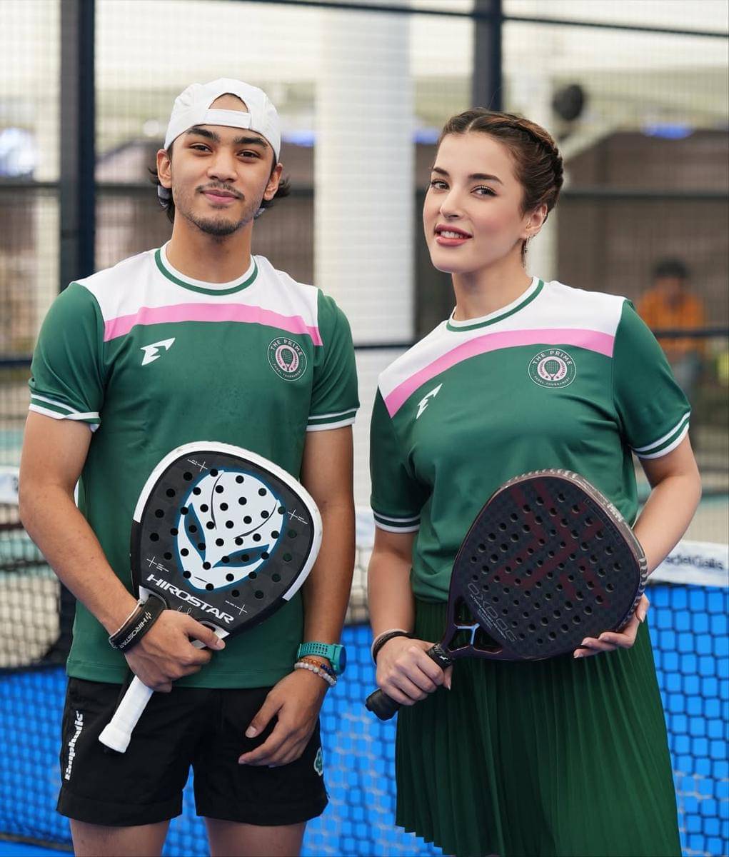 artis ikut turnamen padel sebelum atap roboh