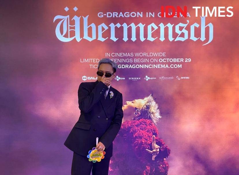 suasana pemutaran perdana film G-DRAGON IN CINEMA [Ubermensch] di Jakarta, Senin (27/10/2025) (dok. IDN Times/Rani Asnurida)