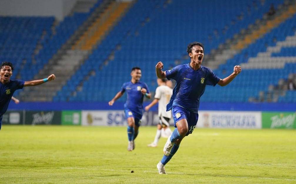 Ekspresi pemain Persiba,  Muhammad Isfandyar