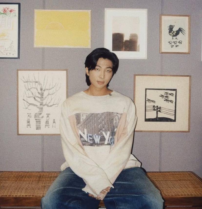 potret RM BTS (Instagram.com/rkfive)