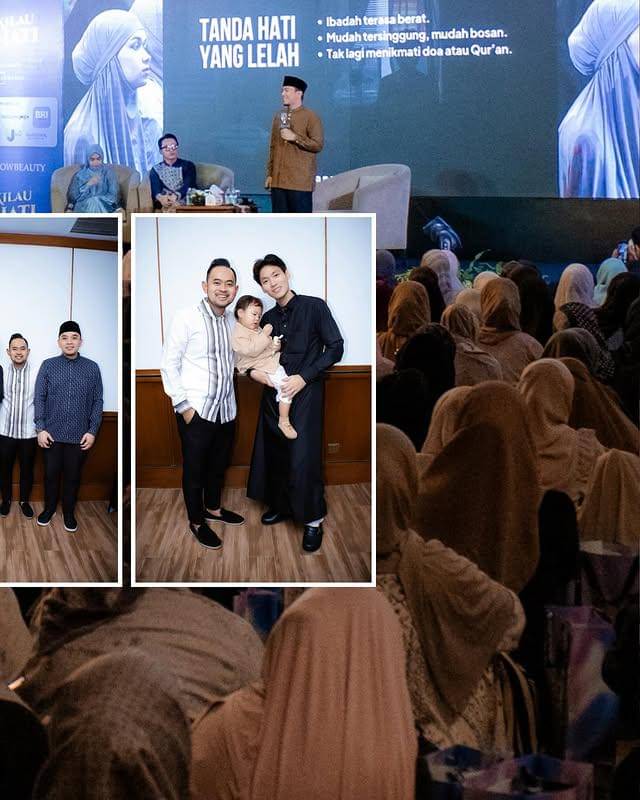potret Na Daehoon ikut kajian bareng Juragan 99