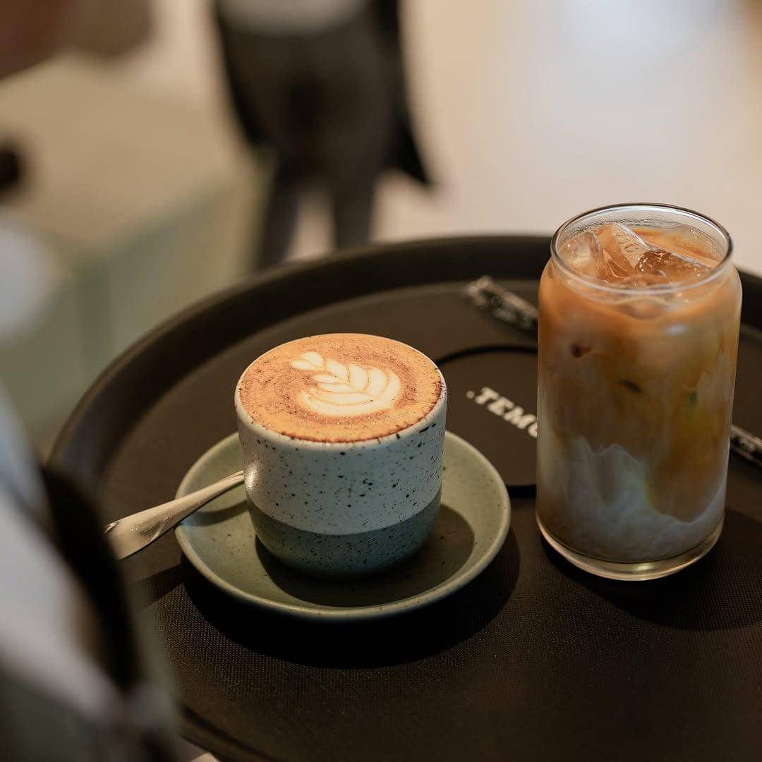 Potret menu kopi Titik Temu