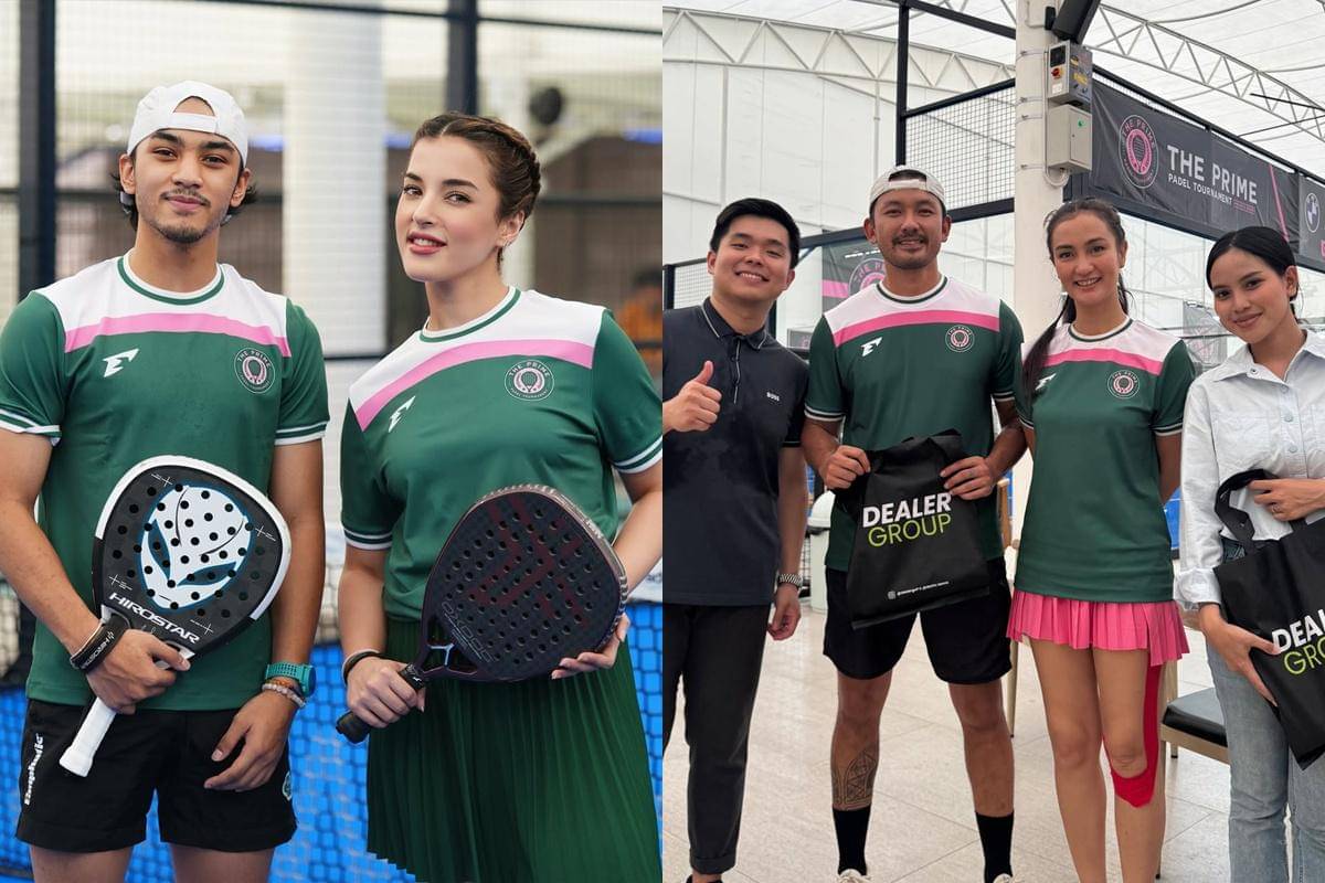 artis ikut turnamen padel sebelum atap roboh