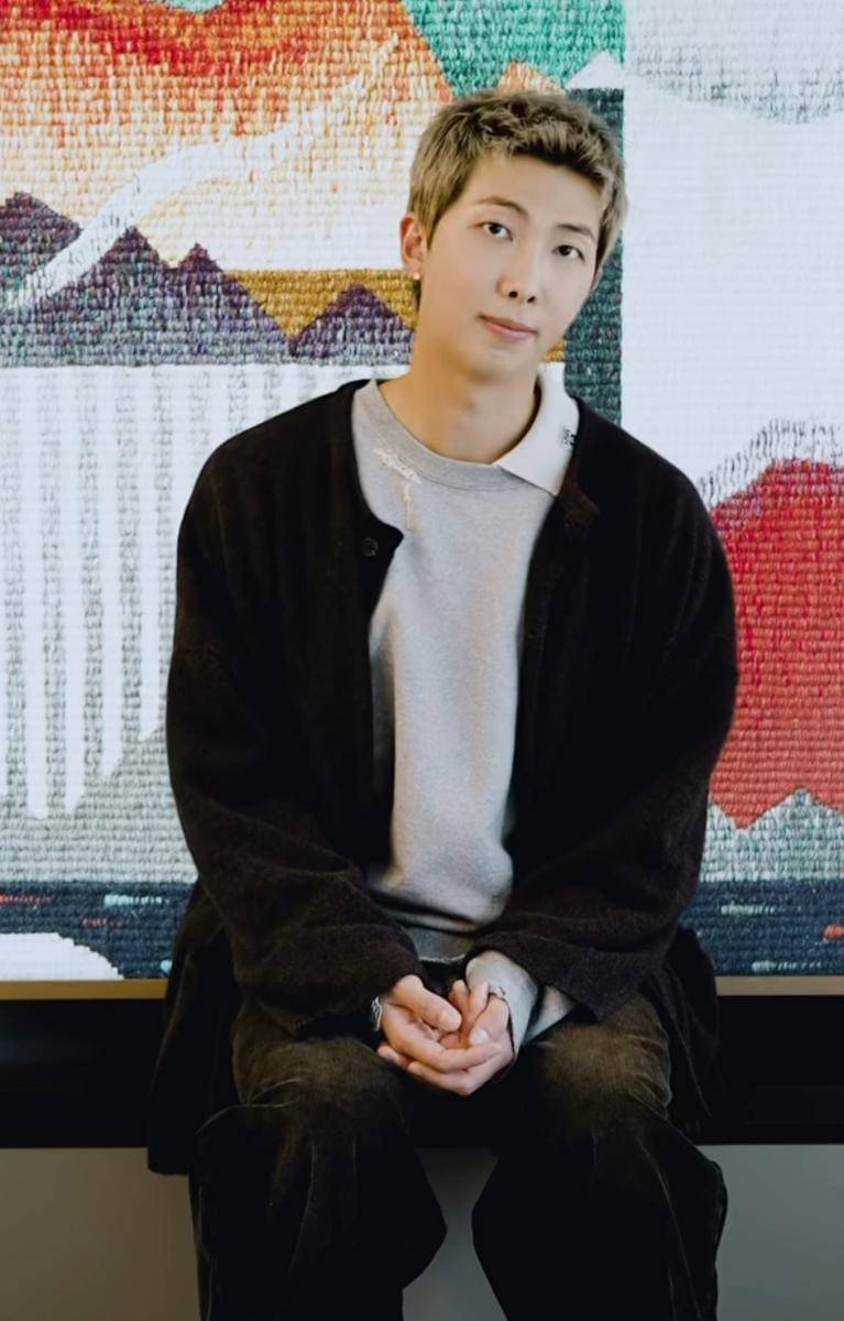 potret RM BTS (Instagram.com/rkfive)