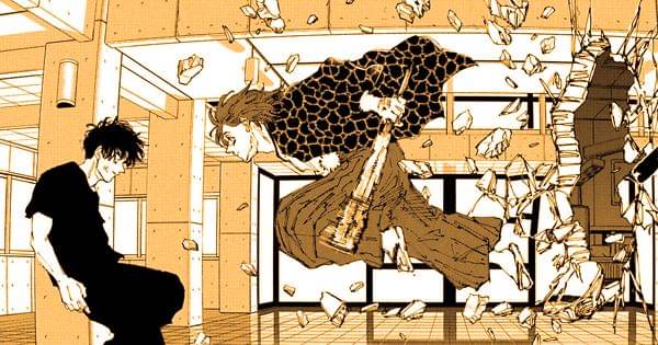 Kakak Saionji berhasil menjebol tembok ruang ICU - Sakamoto Days