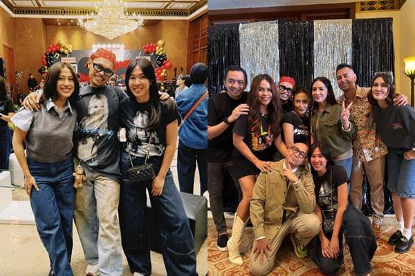 Artis di Pesta Ulang Tahun Suami Ayu Dewi (instagram.com/mrsayudewi)