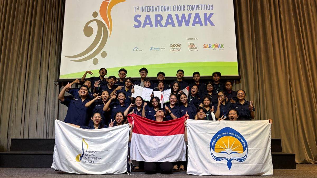 PSM Atma Jaya Raih Juara di Sarawak Choir Competition.