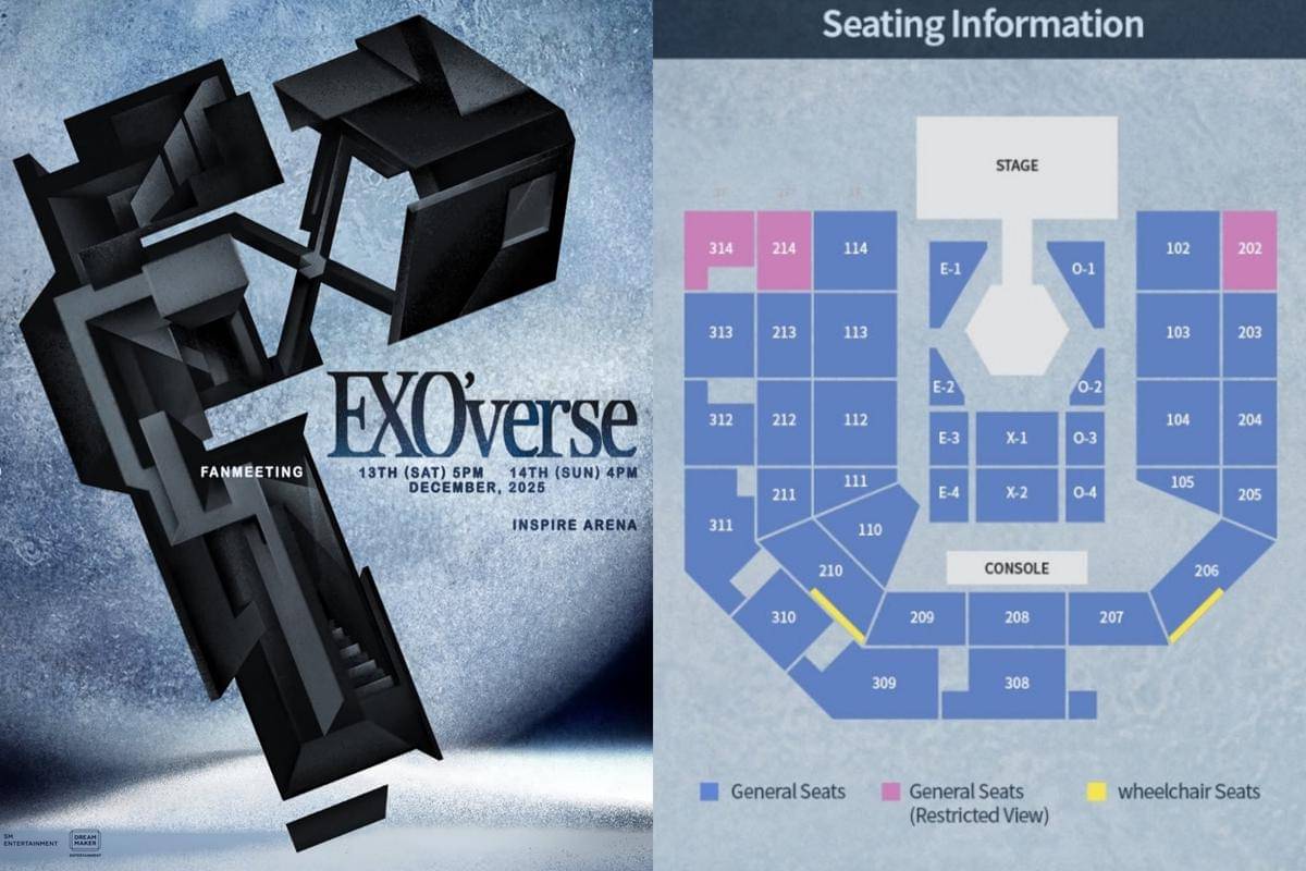 Fanmeeting EXO bertajuk EXO'verse di Korea Selatan