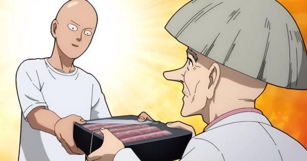 Kuseno memberikan daging premium - One Punch Man S3