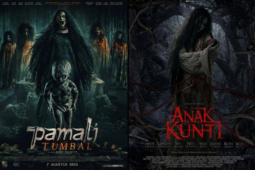 poster film Pamali: Tumbal dan Anak Kunti (dok. Legacy Pictures/Pamali:Tumbal | dok. Drias Film/Anak Kunti)