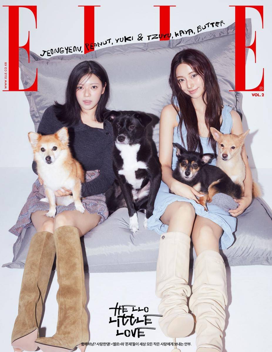 Jeongyeon dan Tzuyu di Pemotretan Hello Little Love