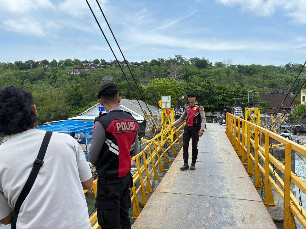 Perbaikan Jembatan Kuning Nusa Lembongan Capai Rp1,4 Miliar