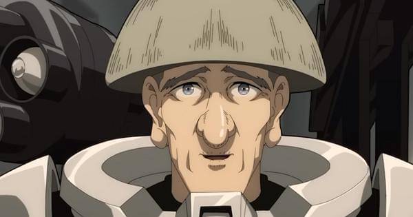 Dr. Kuseno dengan armor miliknya - One Punch Man S3