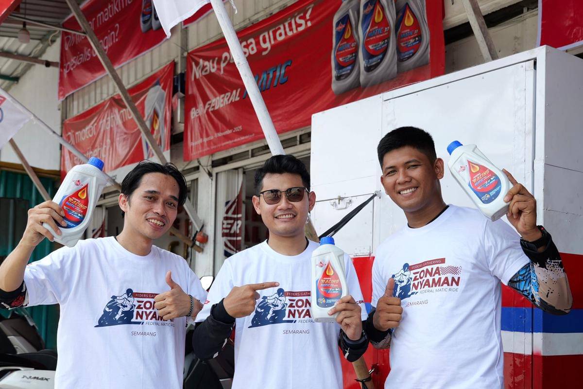 federal oil, motor matic, konsumen oli