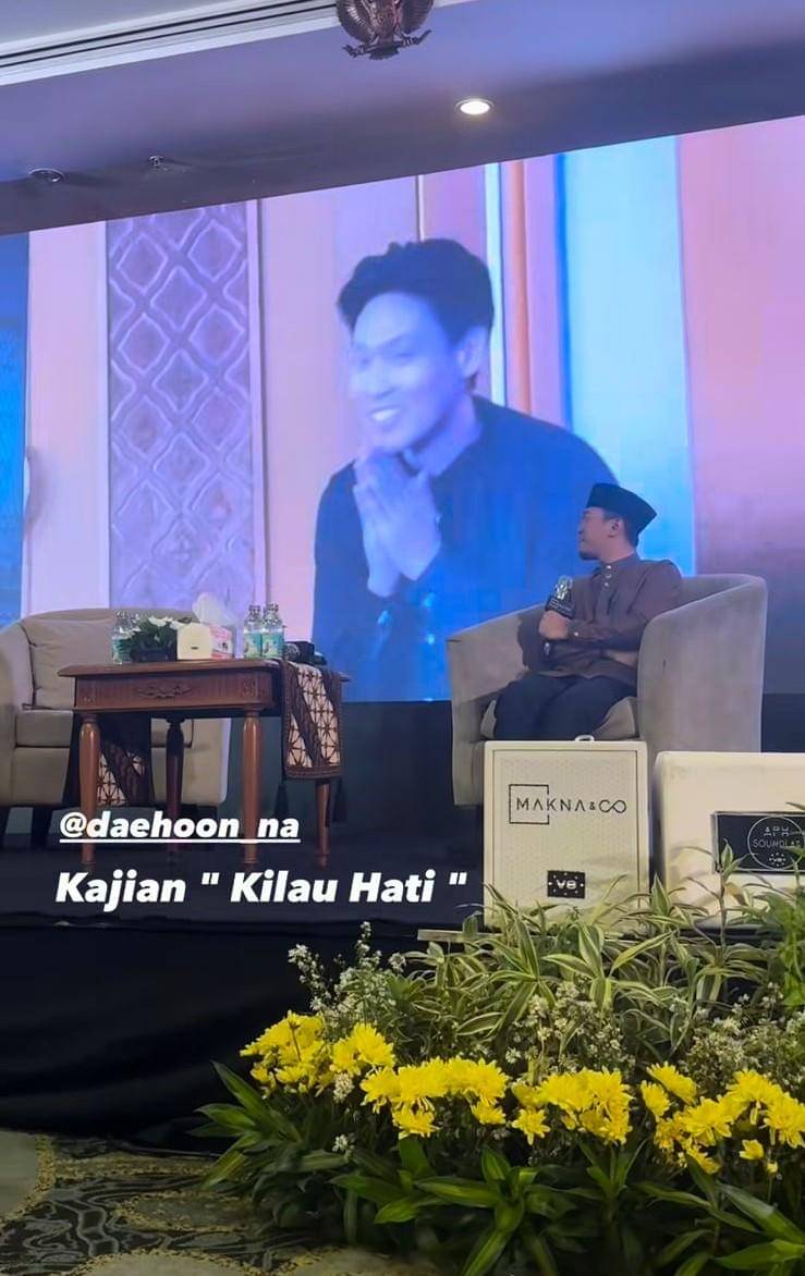 Na Daehoon di acara pengajian