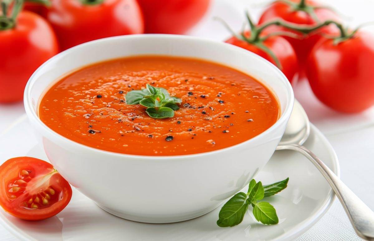 ilustrasi tomato soup
