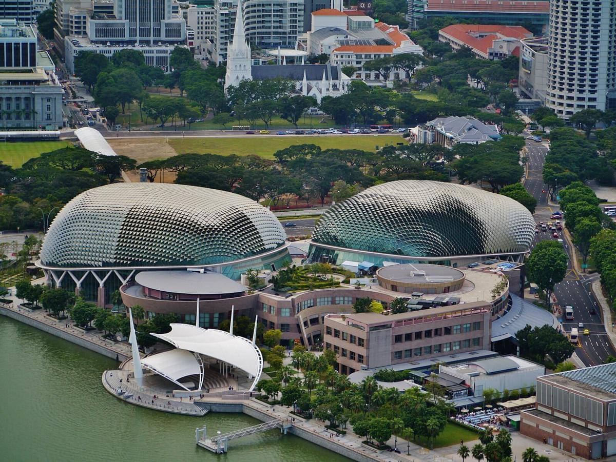 potret Esplanade Theatre on The Bay