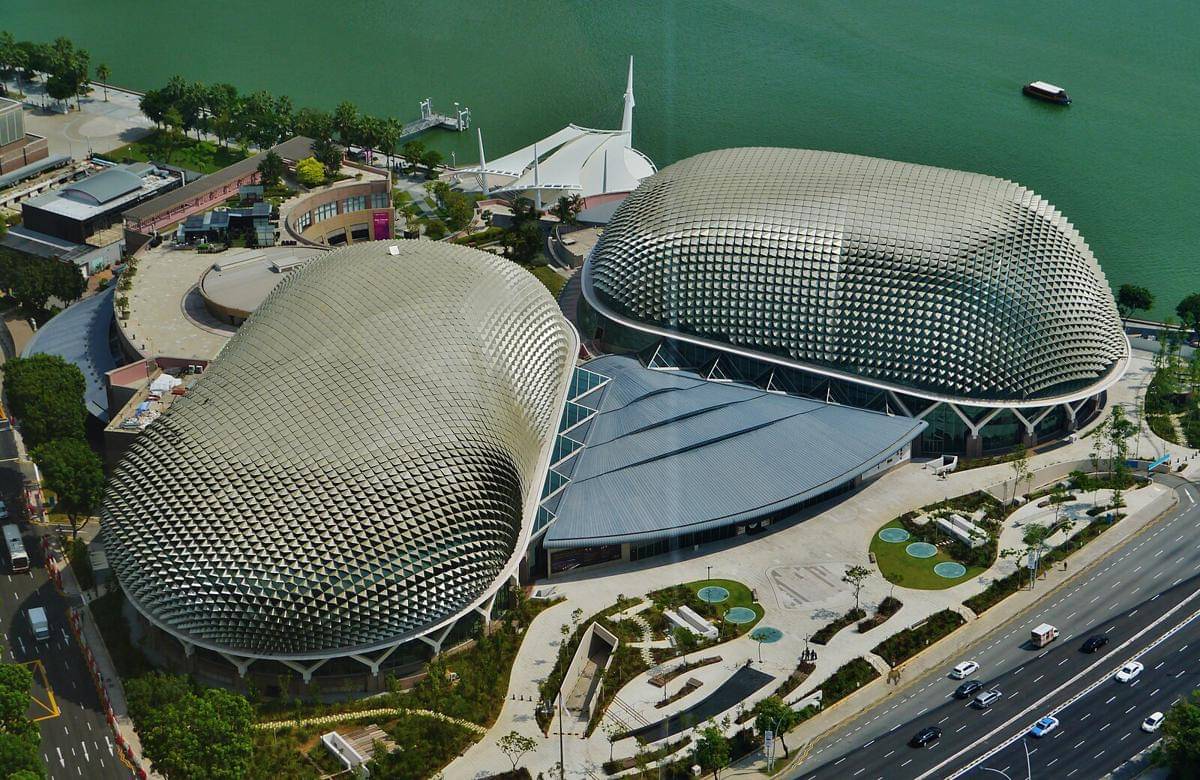 potret Esplanade Theatre on The Bay