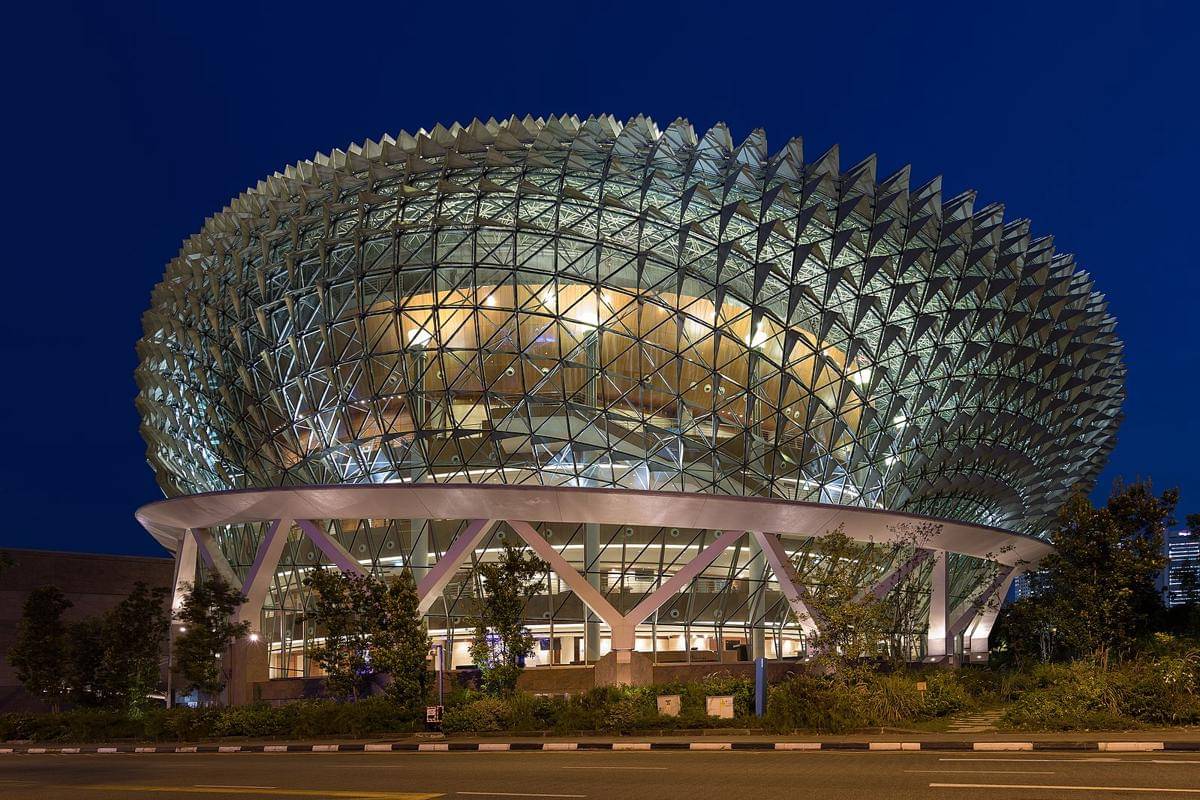 potret Esplanade Theatre on The Bay