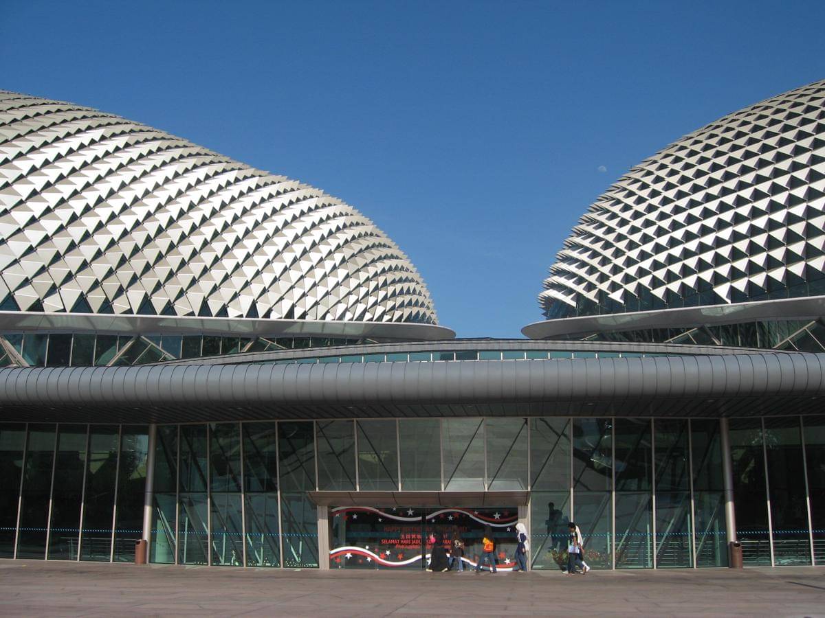 potret Esplanade Theatre on The Bay