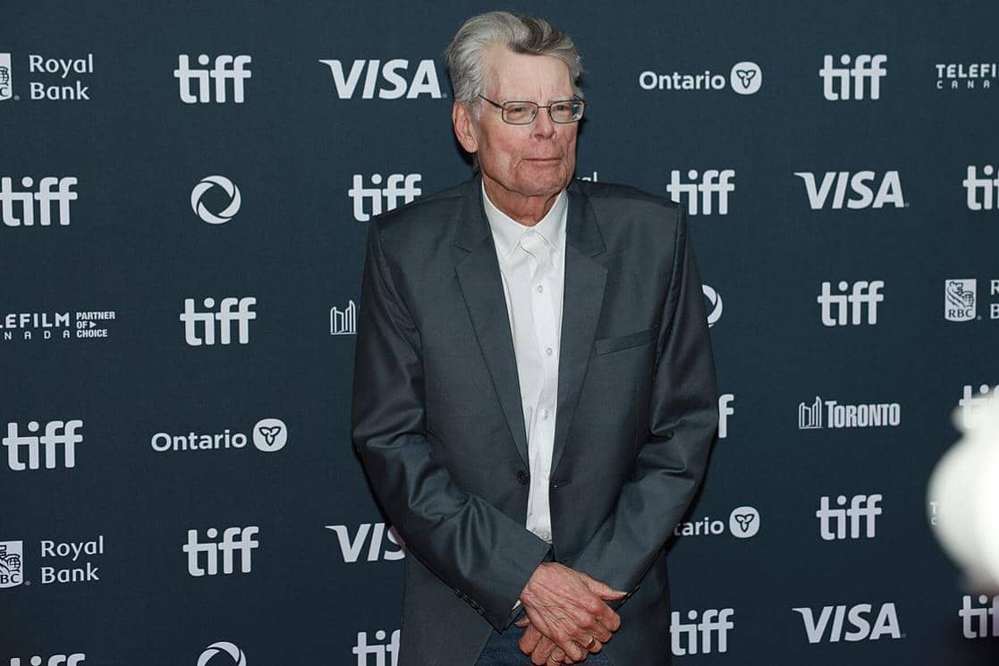 Stephen King di Festival Film Internasional Toronto 2024 untuk film The Life of Chuck
