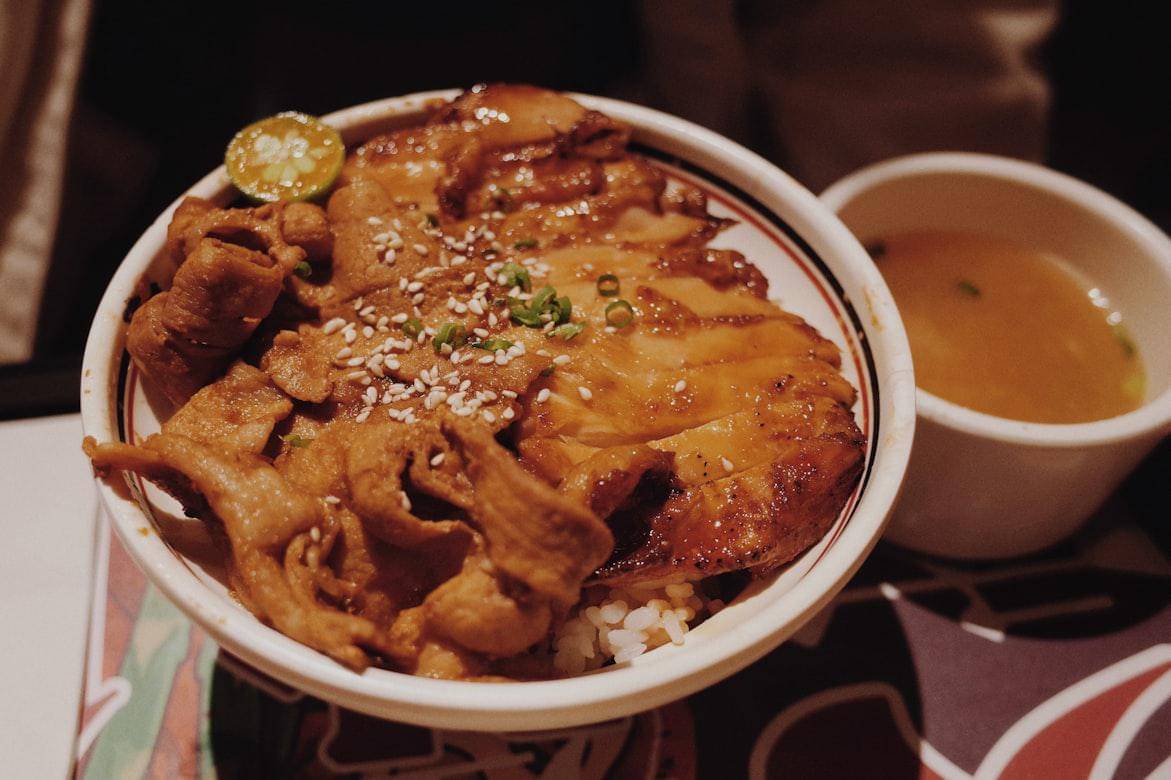 ilustrasi Obihiro Nikudon menu