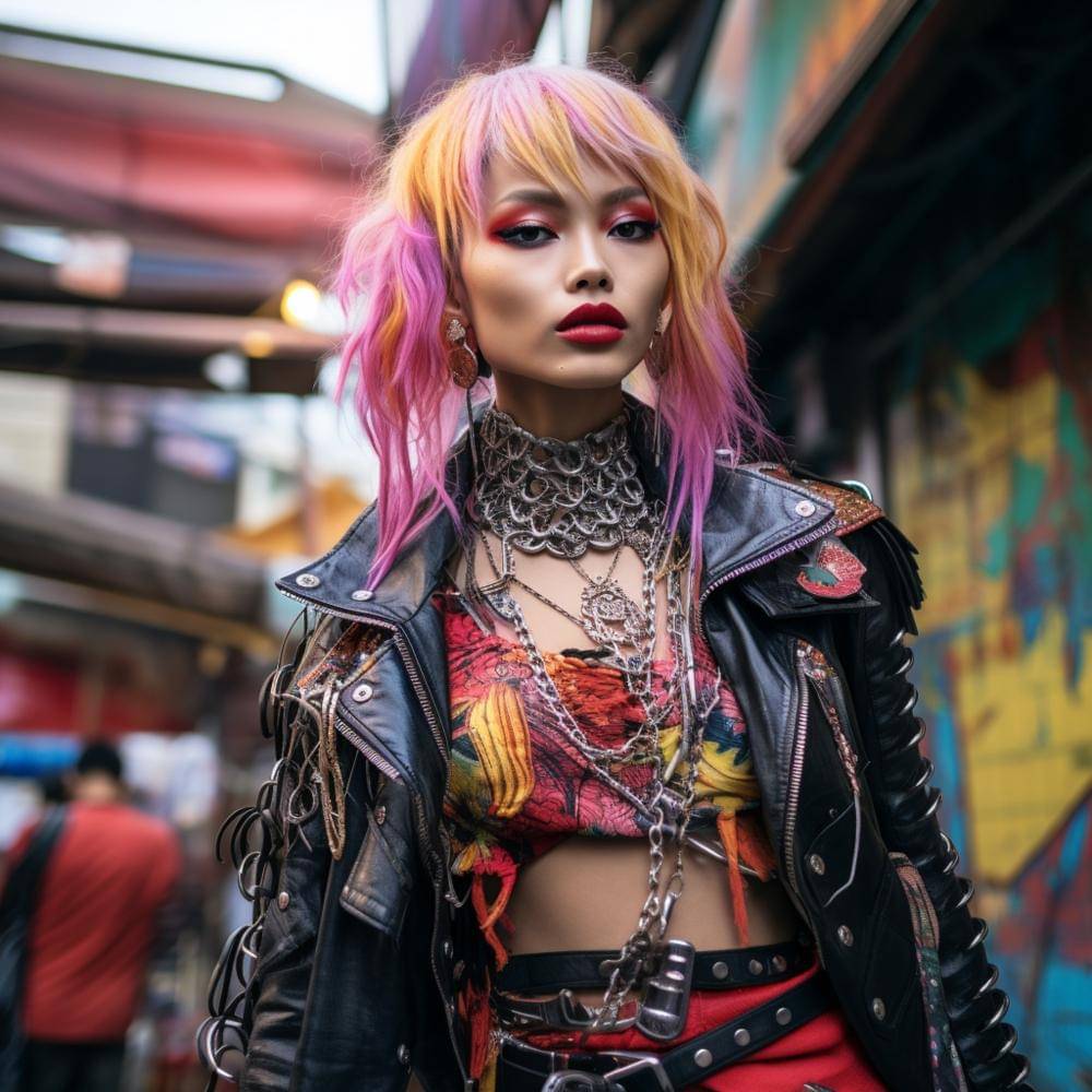 Gaya rambut Halloween