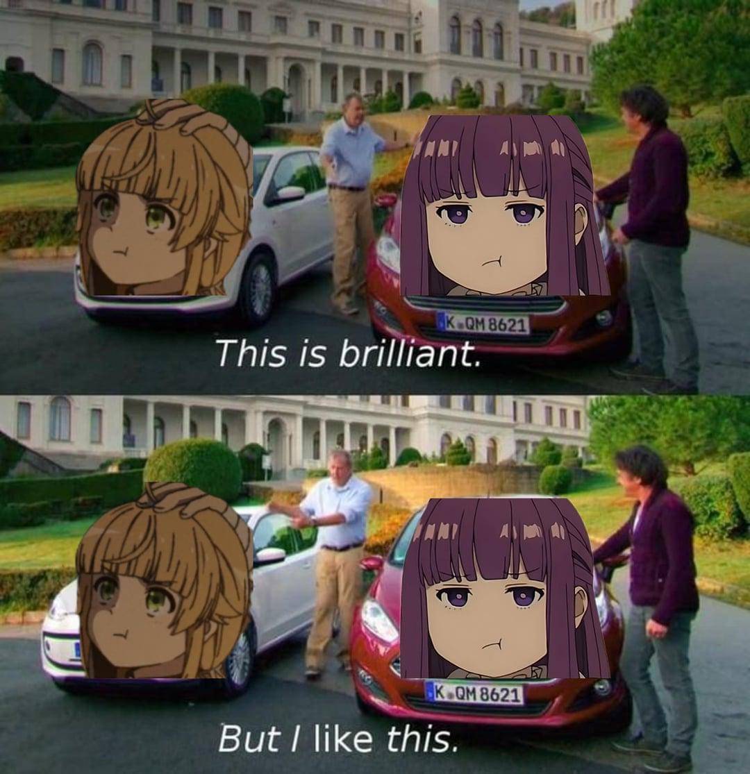 meme karakter anime cemberut