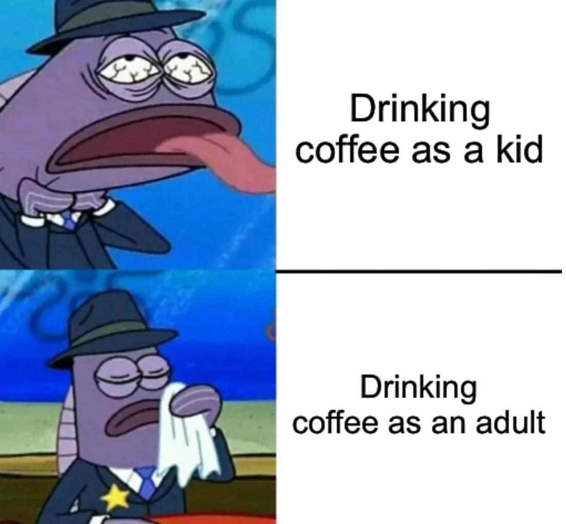 meme kartun tentang kopi