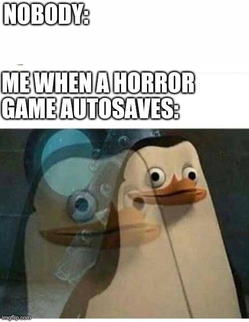 meme kartun tentang game horor