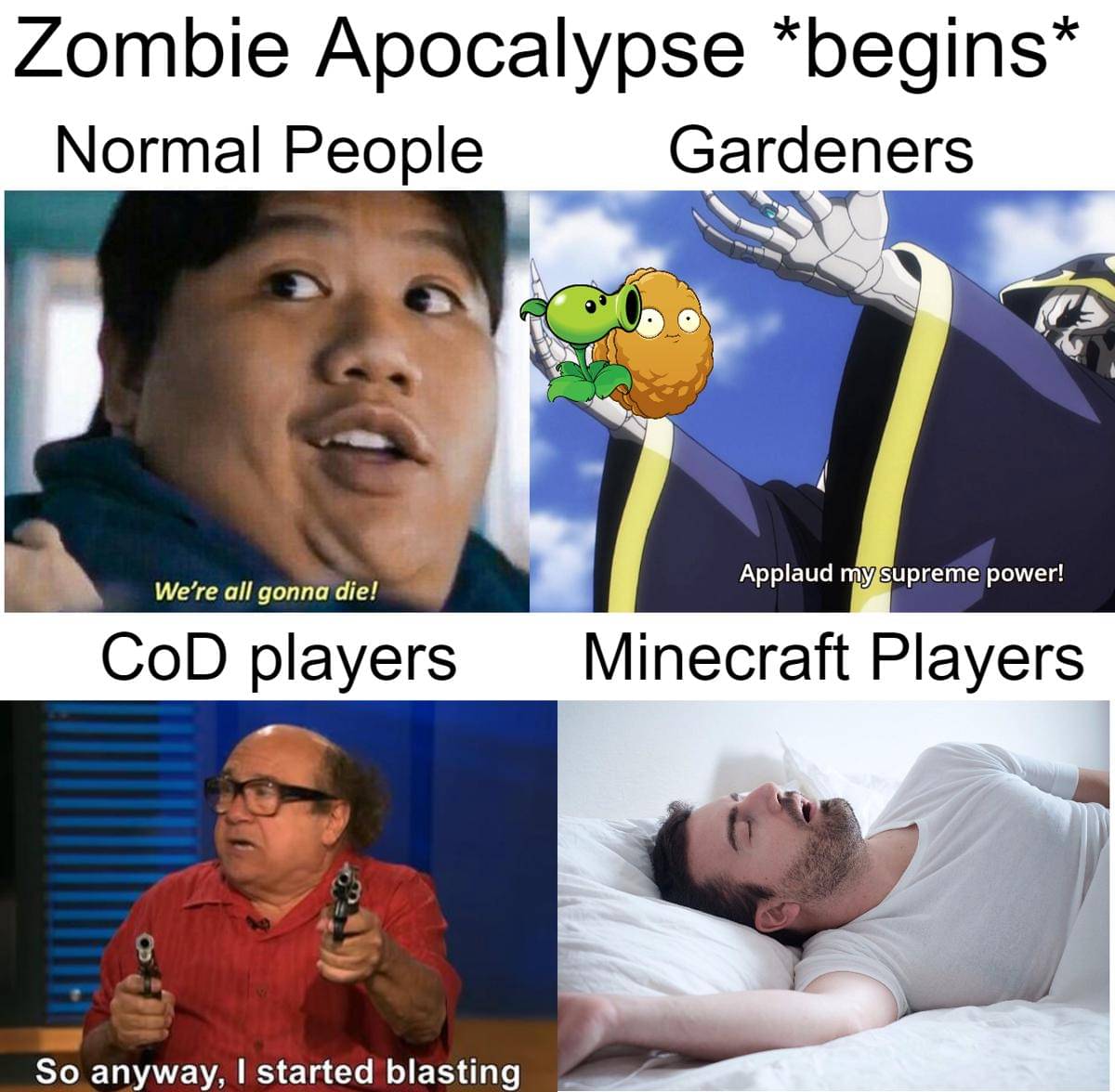 meme kartun tentang zombi