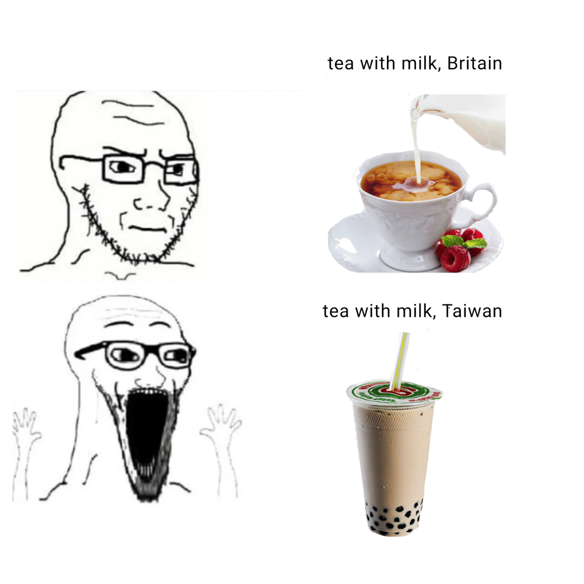 meme kartun tentang teh