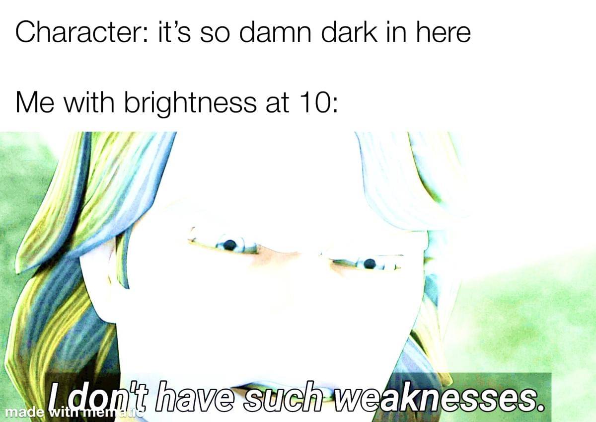 meme kartun tentang game horor