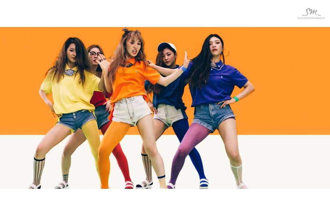 Cuplikan MV Dumb Dumb milik Red Velvet